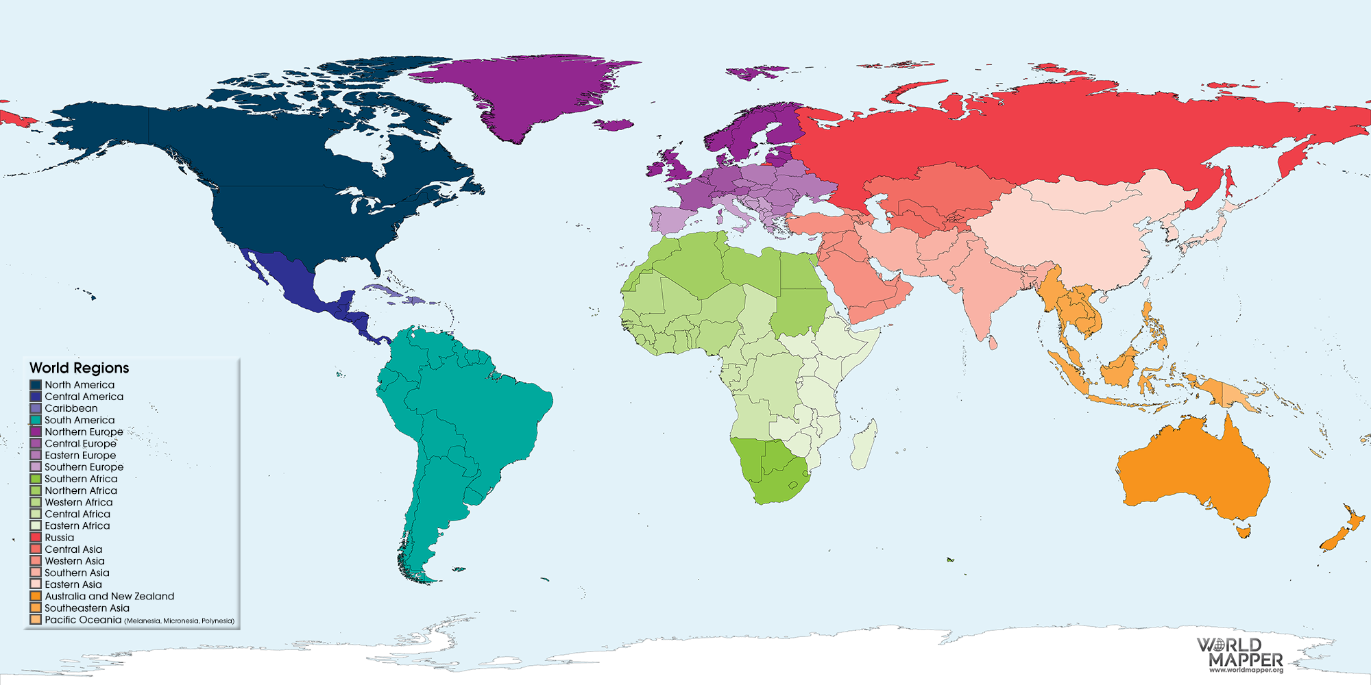 Reference Map Worldmapper