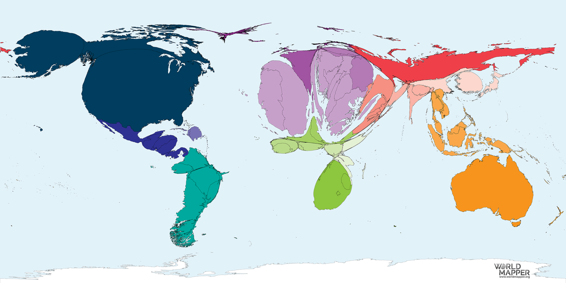 Population Year 2020 Worldmapper Population Year 2020 Worldmapper