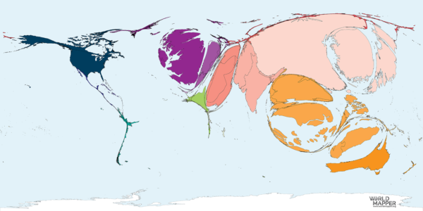 Migration To Indonesia 1990 2017 Worldmapper