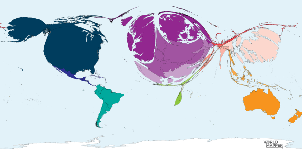 Human Development 2015 Worldmapper