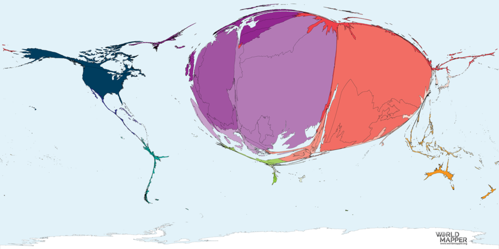Migration From Russia 1990 2017 Worldmapper