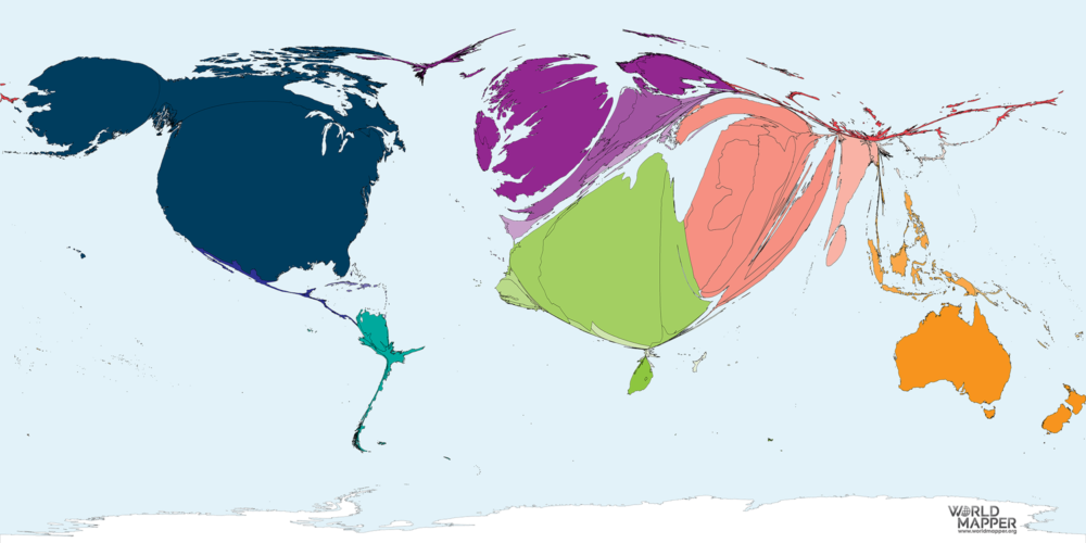 Poverty in Education - MPI 2019 - Worldmapper
