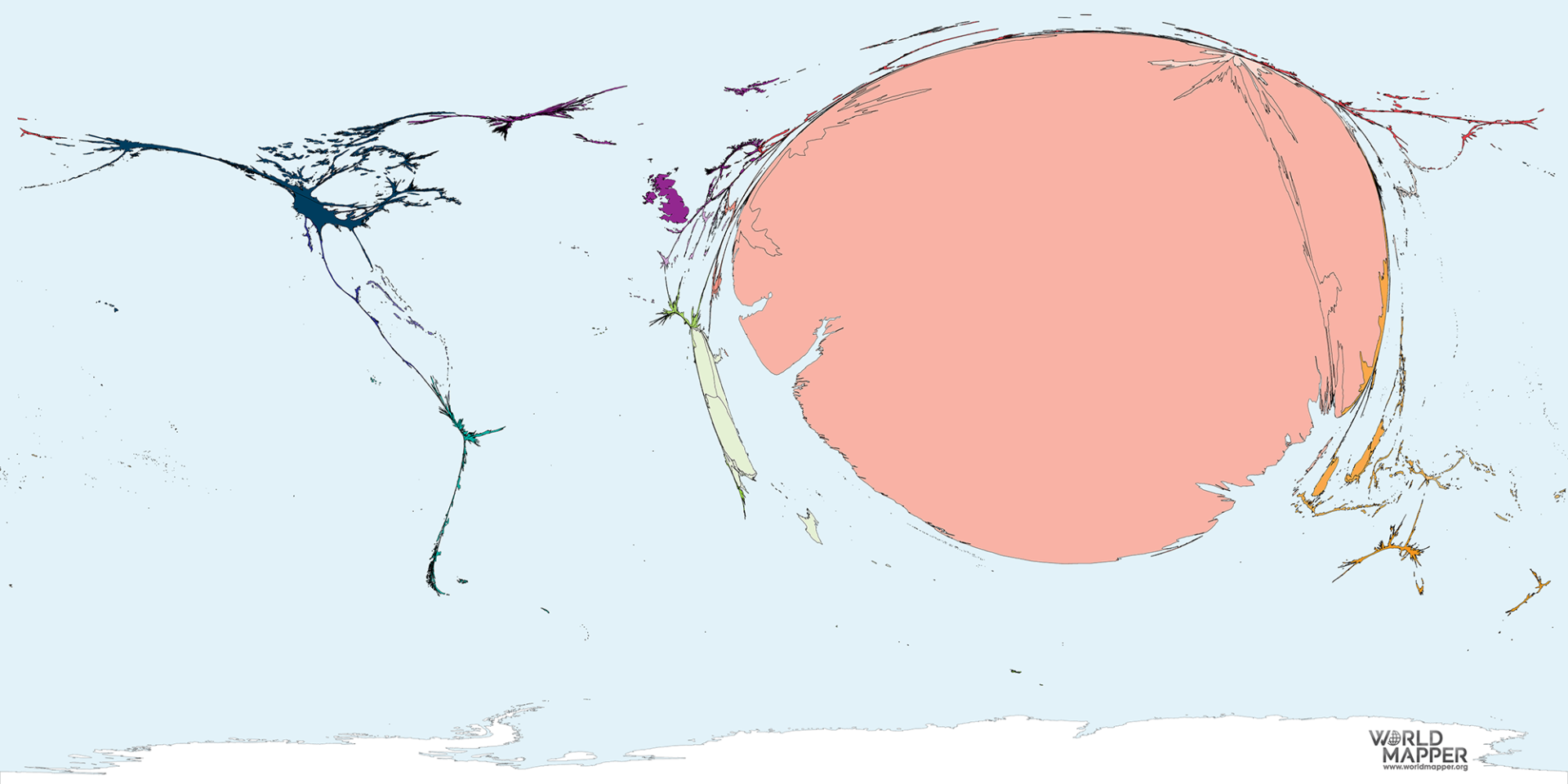Gujarati Language Worldmapper