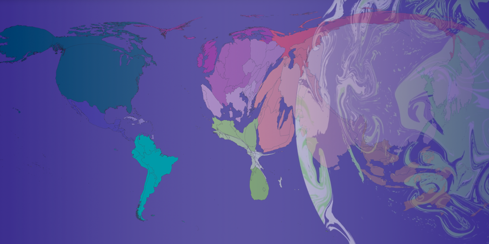 Worldmapper  rediscover the world as you've never seen it before